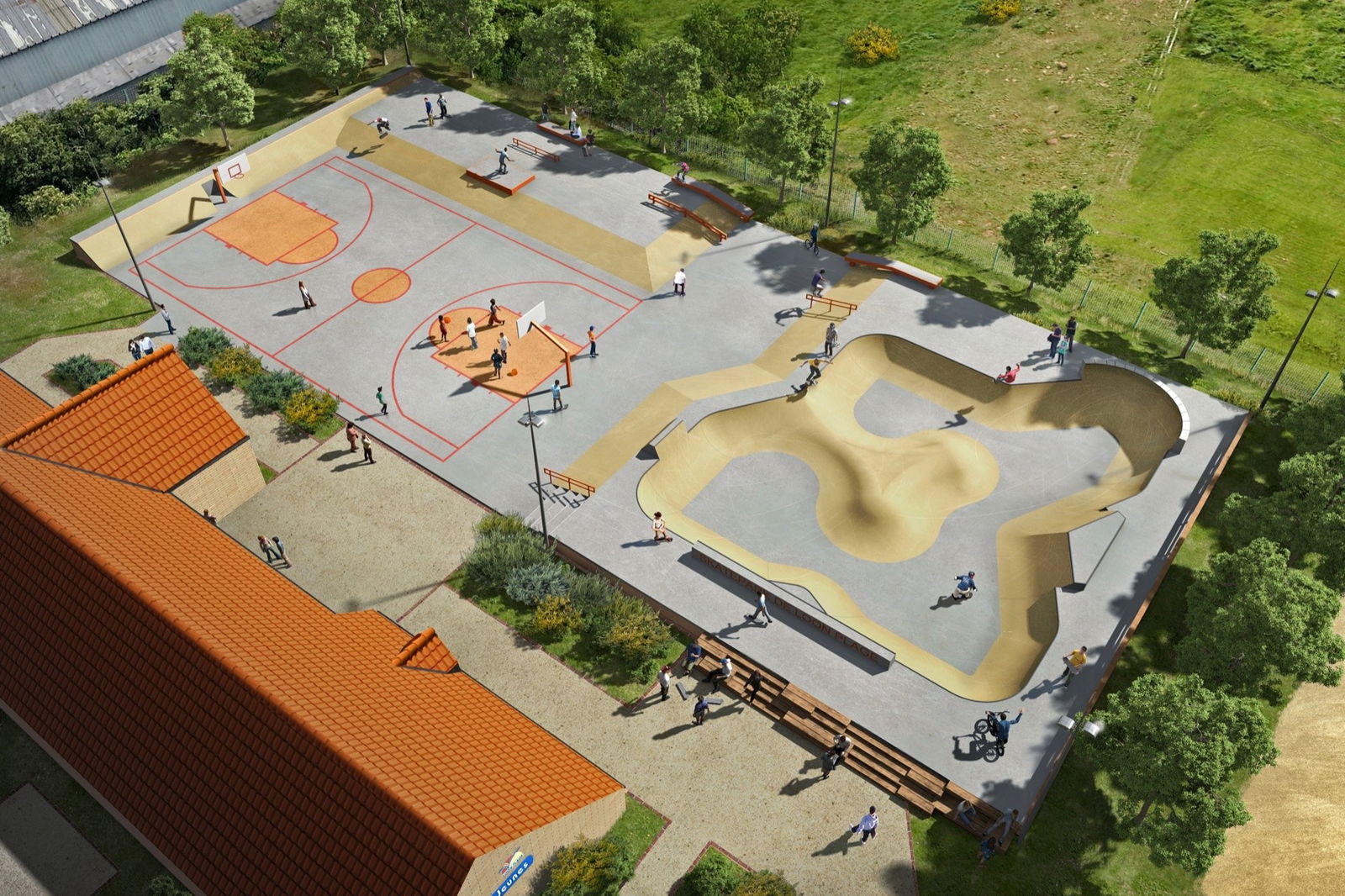Loon-Plage skatepark